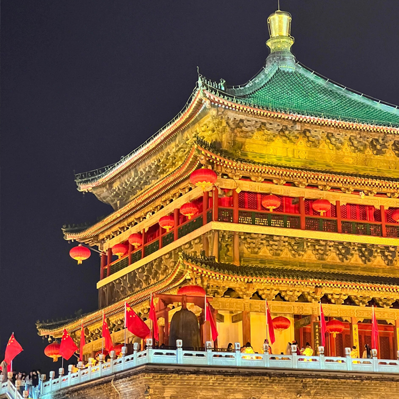 (鳳凰優(yōu)選)【盛世長(zhǎng)安】西安、華山、延安、《駝鈴傳奇秀》雙飛六天